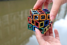 RECENTTOYS Hollow Cube