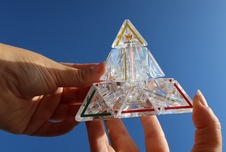 RECENTTOYS Crystal Pyraminx