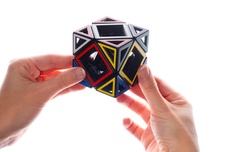 RECENTTOYS Hollow Skewb Cube