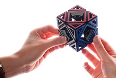 RECENTTOYS Hollow Skewb Cube