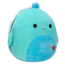 SQUISHMALLOWS Cascade the Teal Turtle, 30 cm