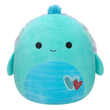 SQUISHMALLOWS Cascade the Teal Turtle, 30 cm
