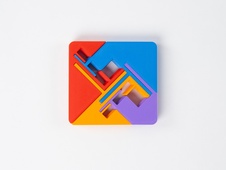 RECENTTOYS Zigguflat Puzzle