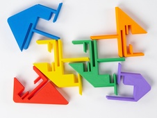 RECENTTOYS Zigguflat Puzzle