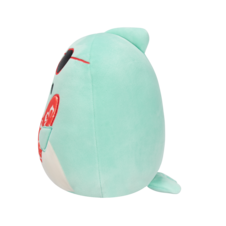 SQUISHMALLOWS Perry the Dolphin W/Sunglasses and Surfboard