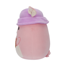 SQUISHMALLOWS Peter the Pink Pig W/Tropical Drink and Hat