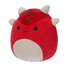 SQUISHMALLOWS Sergio the Red Armored Dino