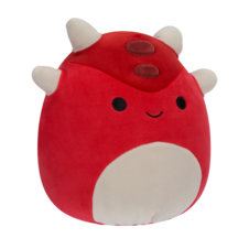 SQUISHMALLOWS Sergio the Red Armored Dino