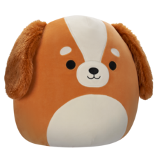 SQUISHMALLOWS Ysabel the Brown and White Spaniel, 30 cm