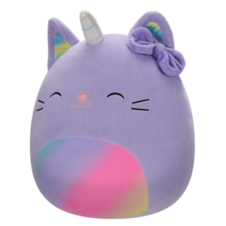 SQUISHMALLOWS Adrina the Lavender Caticorn, 30 cm