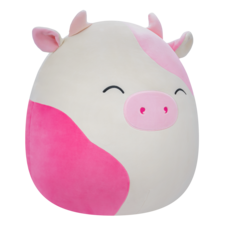 SQUISHMALLOWS Caedyn the Pink Spotted Cow, 40 cm