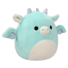 SQUISHMALLOWS Flip-A-Mallow Miles the Dragon/Lune the Loch Ness