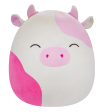 SQUISHMALLOWS Caedyn the Pink Spotted Cow, 40 cm
