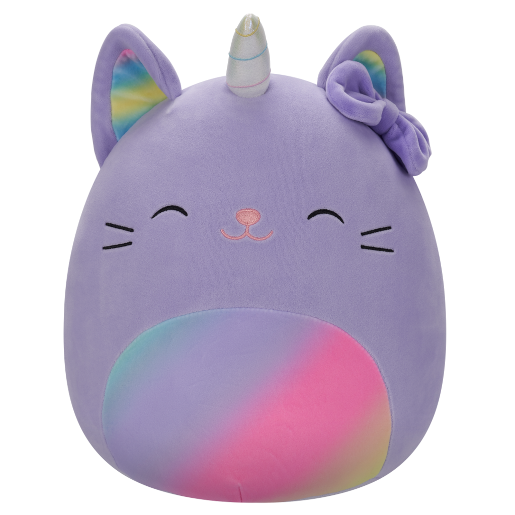 SQUISHMALLOWS Adrina the Lavender Caticorn, 30 cm