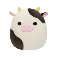 SQUISHMALLOWS Connor the Black and White Cow