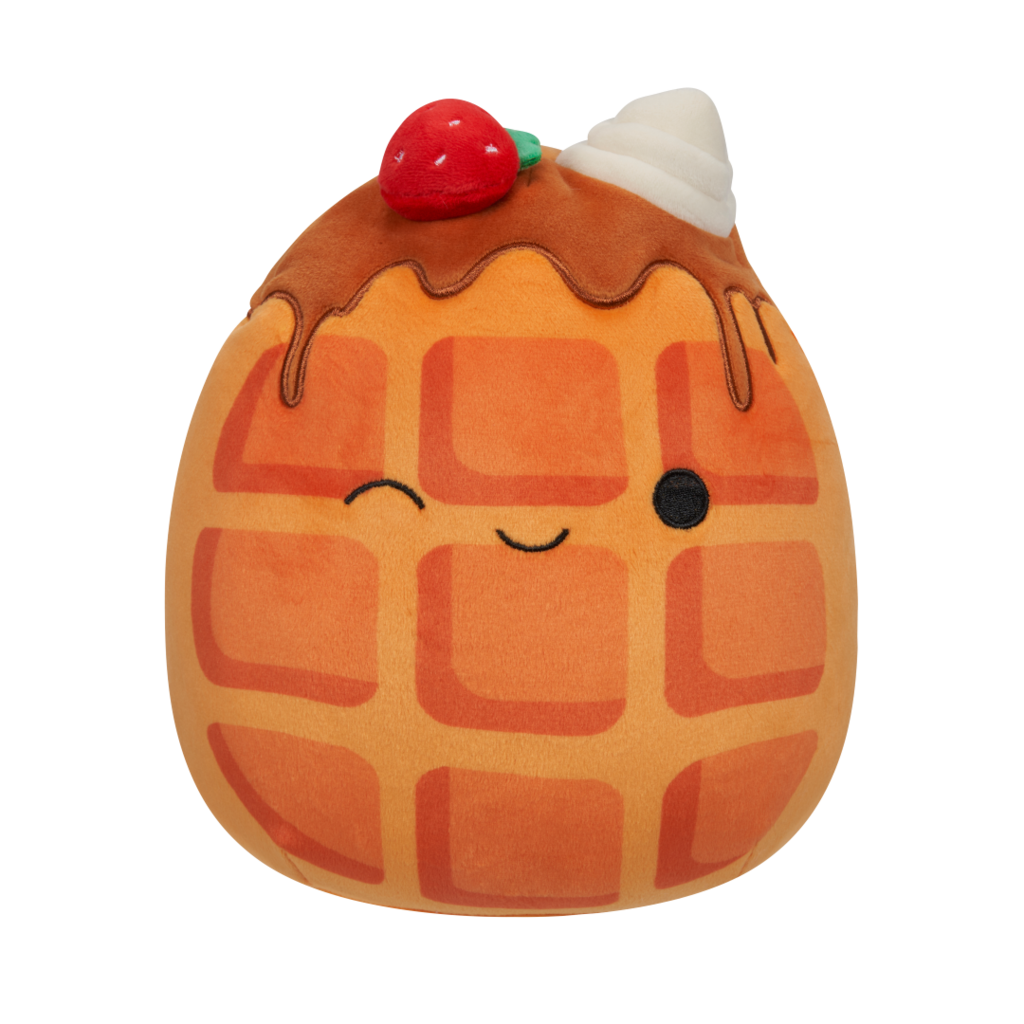 SQUISHMALLOWS Weaver the Waffle W/Strawberry and Cream