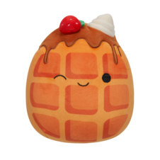 SQUISHMALLOWS Weaver the Waffle W/Strawberry and Cream