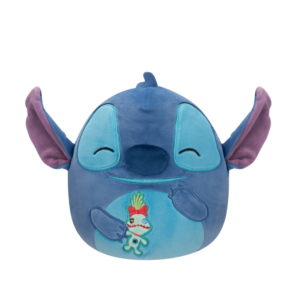 SQUISHMALLOWS Disney Stitch Holding Scrump