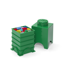 LEGO úložný box 1 - tmavě zelená - 40011734_2.png