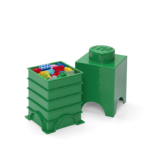 LEGO Storage Brick 1 - Dark Green