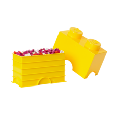 LEGO Storage Brick 2 - Yellow