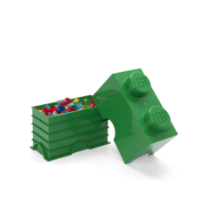 LEGO úložný box 2 - tmavě zelená - 40021734_2.png