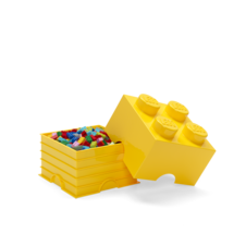 LEGO Storage Brick 4 - Yellow