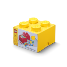 LEGO Storage Brick 4 - Yellow