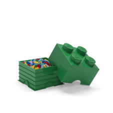 LEGO Storage Brick 4 - Dark Green