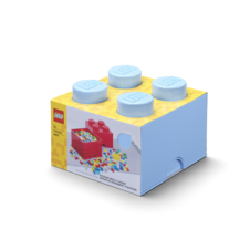 LEGO Storage Brick 4 - Light Royal Blue