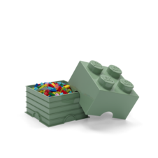 LEGO Storage Brick 4 - Snad Green