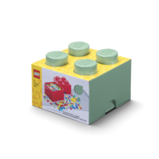 LEGO Storage Brick 4 - Snad Green