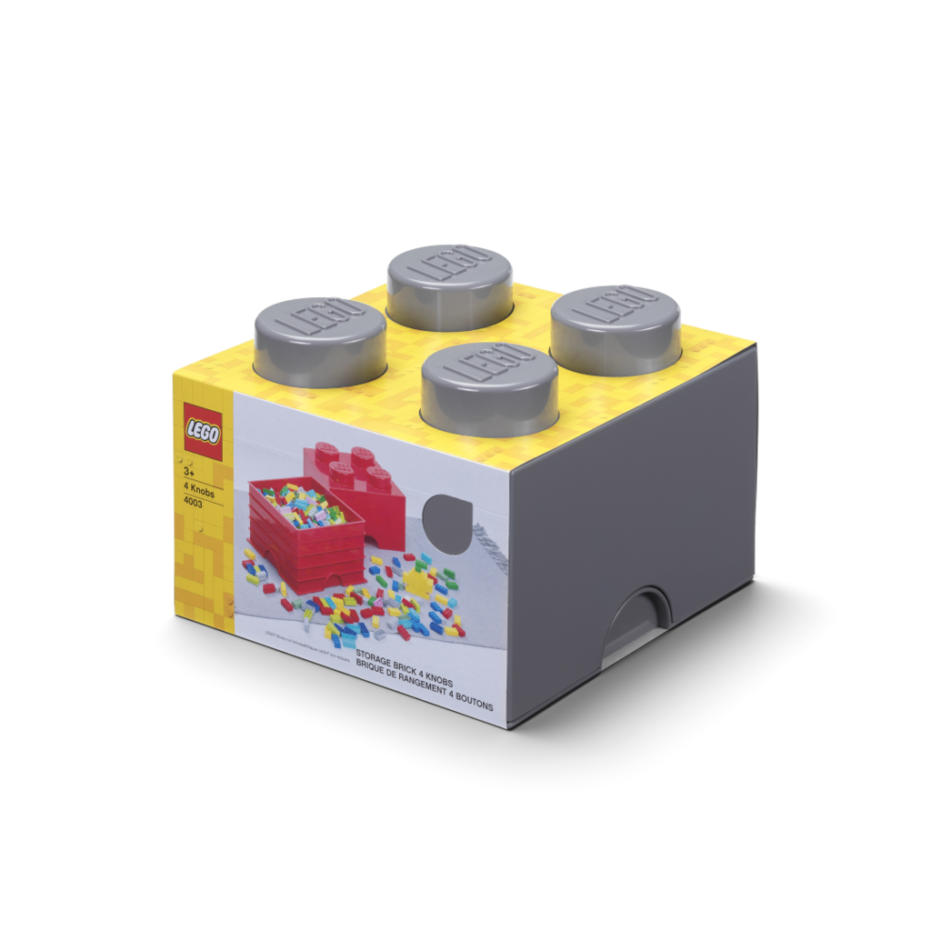 LEGO Storage Brick 4 Dark Grey