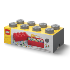 LEGO Storage Brick 8 - Dark Grey