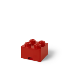 LEGO Brick Drawer 4 - Red