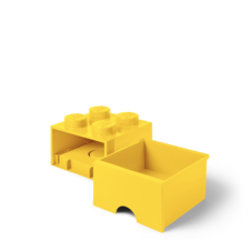 LEGO Brick Drawer 4 - Yellow