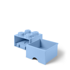 LEGO Brick Drawer 4 - Light Royal Blue