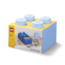LEGO úložný box 4 s šuplíkem - světle modrá - 40051736_5.png