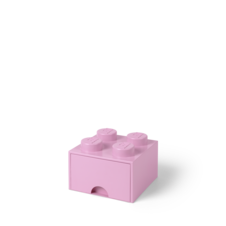 LEGO úložný box 4 s šuplíkem - světle růžová - 40051738_2.png