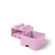 LEGO úložný box 4 s šuplíkem - světle růžová - 40051738_3.png