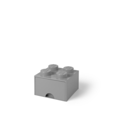 LEGO úložný box 4 s šuplíkem - šedá - 40051740_2.png