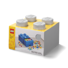 LEGO úložný box 4 s šuplíkem - šedá - 40051740_5.png