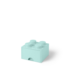 LEGO Brick Drawer 4 - Aqua