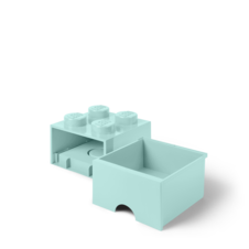 LEGO Brick Drawer 4 - Aqua