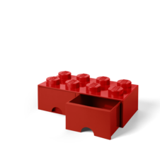 LEGO úložný box 8 s šuplíky - červená - 40061730_2.png