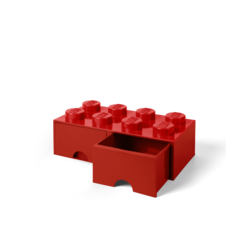 LEGO Brick Drawer 8 - Red