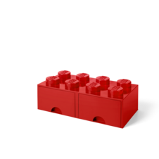 LEGO úložný box 8 s šuplíky - červená - 40061730_4.png
