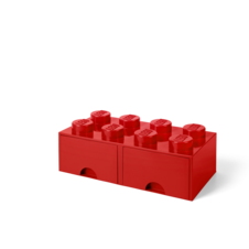 LEGO Brick Drawer 8 - Red