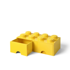LEGO úložný box 8 s šuplíky - žlutá - 40061732_2.png