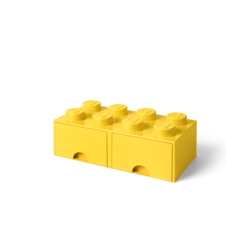 LEGO úložný box 8 s šuplíky - žlutá - 40061732_4.png